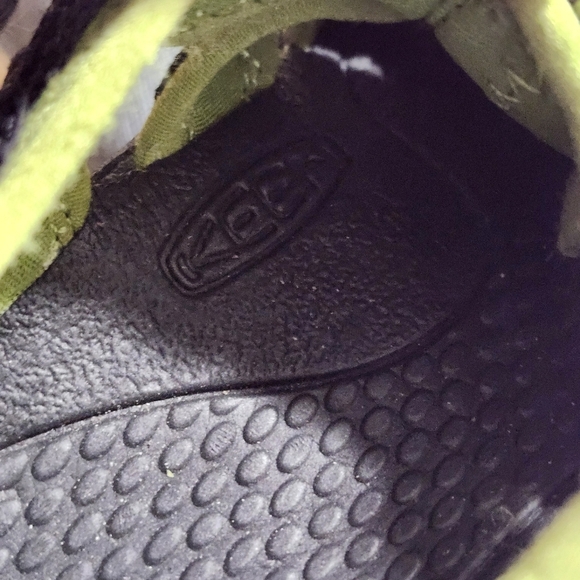 Keen‎ Newport Hybrid Sandals velcro closure black lime green little boy's size 2 - Picture 8 of 11